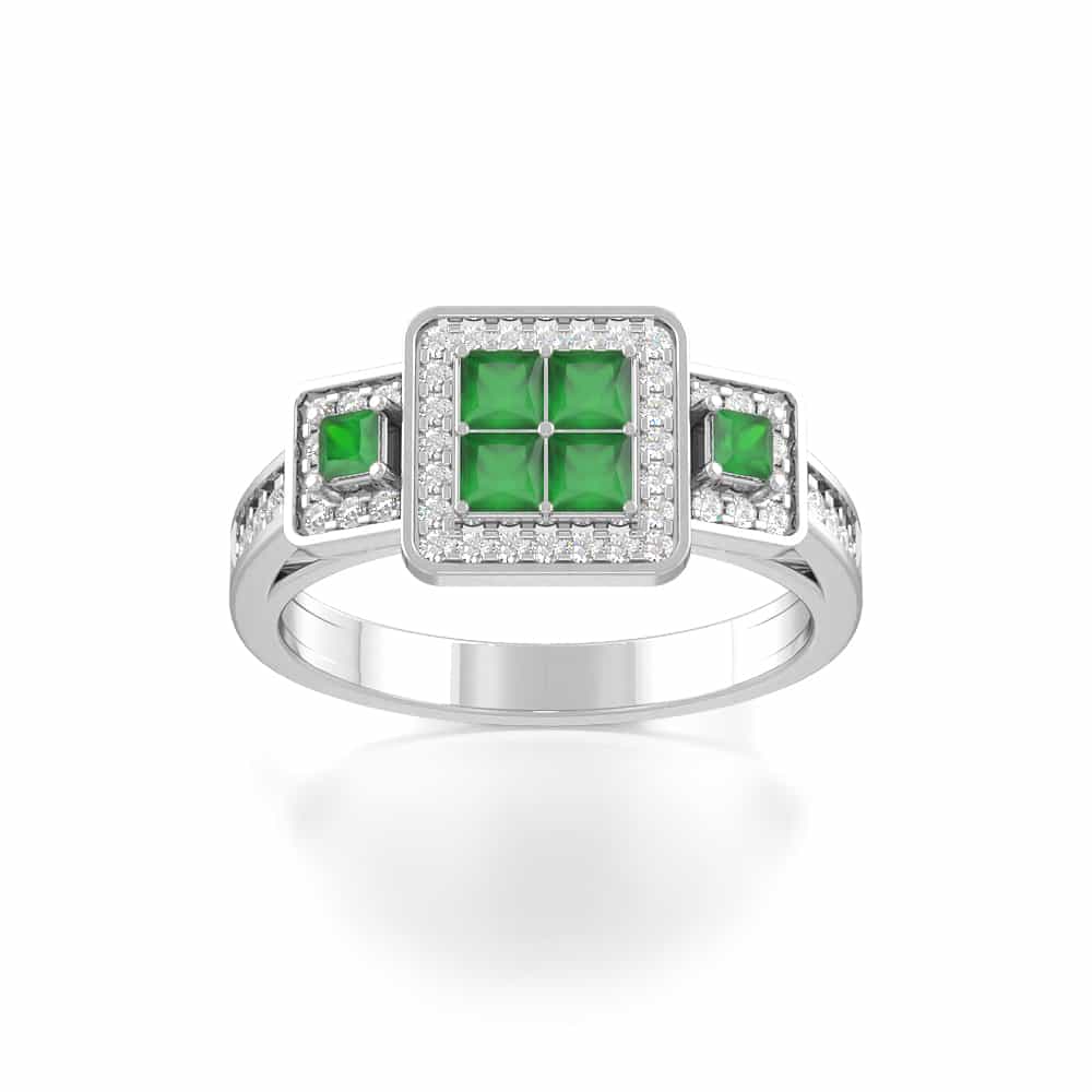 Princess Nebulae Emerald