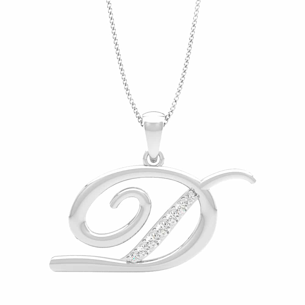 Alphabet D Pendant