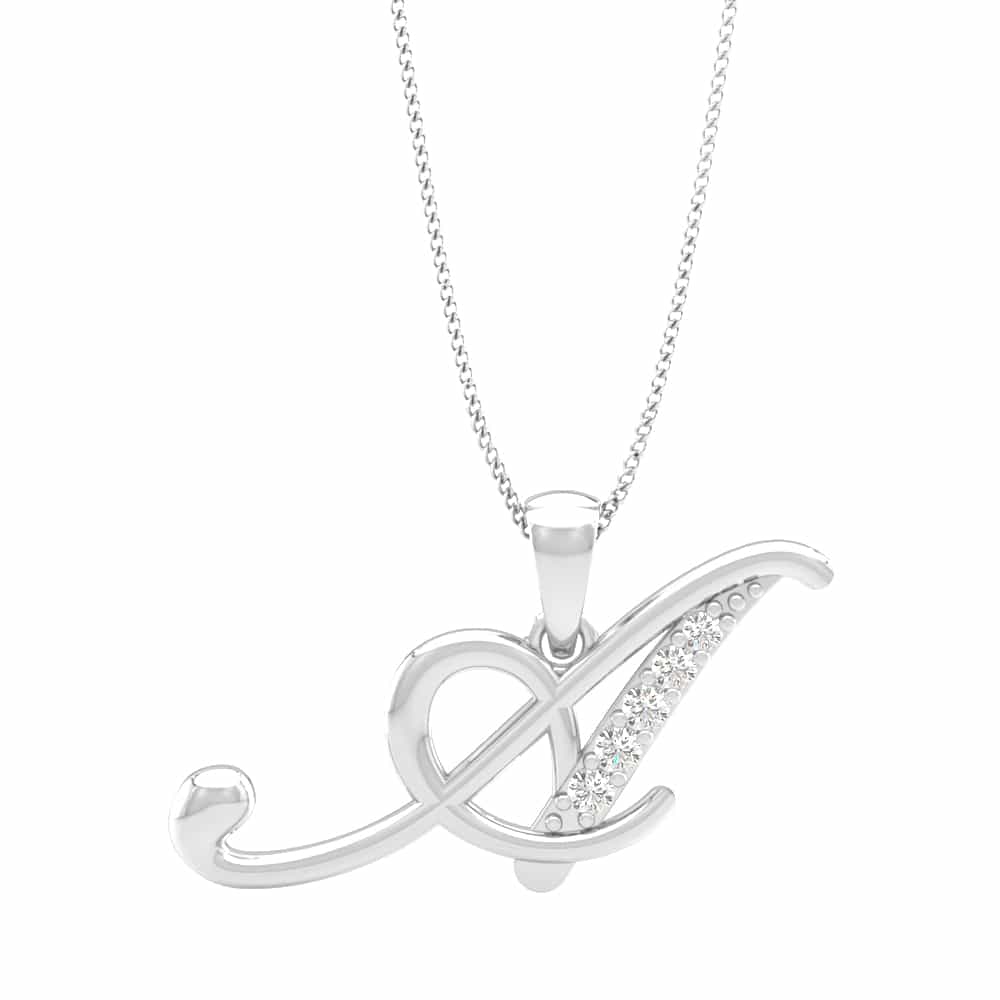Alphabet A Pendant
