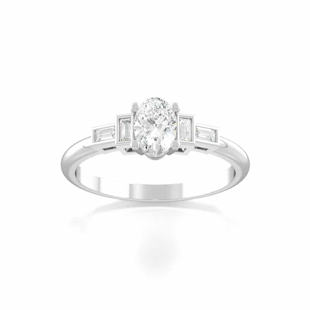 Cosmo Side Stone Ring